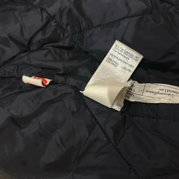 Tommy Hilfiger Tan puffer  trench coat jacket Large - Picture 8 of 17
